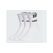 Adidas 3 Streifen Linear Socks 3 Pack 37-39, white