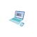 Lexibook DISNEY Frozen Lernlaptop EN/DE mit 164 Aktivitäten (82 in jeder Sprache)
