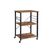 Vasagle Küchenregal mit 6 Haken 60 x 40 x 89 cm, Belastbarkeit 80 kg