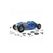 Velleman KSR23 Fahrzeug Transparentem V8 Bausatz, Blauer Retro-Rennwagen