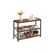 Vasagle Schuhgestell Industrial, 3 Ablagen 76x28x53 cm, Stahl, Spanplatte