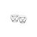 Vasagle Beistelltisch 2er Set, Marmoroptik 50/30x40/36.3 cm (DxH), Stahl, Spanplatte