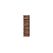 Songmics Schuhboxen Braun, 10 Ablagen 43x31x173 cm, Eisen, ABS, Kunststoff