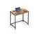 Vasagle Bürotisch braun-schwarz mit Platte 80x50cm