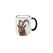 CN Tasse Steinbock 330 ml schwarz, 8.3x9.7 cm (DxH)