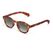 OKKIA Sonnenbrille MILANO SAHARA HAVANA - Green Lens