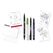 Tombow One Line Art Set und div. Brush Pens