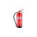 GLORIA K.A.B GLORIA Feuerlöscher Pulver Brandklasse ABC, 6 Kg