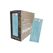 Pochetta Besteckset 100 Stk., Blau-Weiss Papierbesteck, 2-lalgiger Serviette 33x33cm