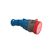 Steffen Palazzoli CEE Rotor Kupplung 32/4 3LPE, 400V, 6h, IP66/IP67/69 vernickelt