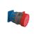 Steffen Palazzoli CEE Rotor Einb-Steckdose 32/4, 3LPE, 400V, 6h, IP66/67/69 vernickelt