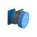 Steffen Palazzoli CEE Einbau-Steckdose 16/3 2LPE, 230V, 6h, IP66/IP67/IP69 vernickelt