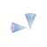 Papstar Spitzbecher BLü CONE 1000 Stk. 1 Pack à 1000 Stk. PP blau 115ml