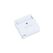 R&M R+M UP Anschlussdose LWL 1xLC/d APC SM, 60x60, weiss