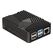 JOY-IT Armor Case RB-AlucaseP4-09 für Raspberry Pi 4B, Schwarz