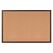Bi-Office Memoboard Kork Earth-it 900x600mm, Rand braun
