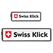 Swiss Klick Kennzeichenhalterset Langformat Carbon Look