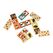Spielba Holzspielwaren Spielba Schweizer Domino 28 Stück