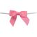 Backshop Verschluss 10 Stk, Verschluss mit Schleife rosa