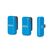 Rode Wireless Micro USB-C Blue Wireless Microphone for Smartphones, Blau