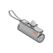 Sharge Powerbank FLOW MINI 2, 5000mAh Lightning/USB-C-Stecker, silber