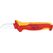 Knipex 98 52 Teppichmesser Orange, Rot Feststehendes Messer