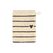 Cawö Waschhandschuh Heart Beats grau 16 x 22