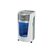 Leitz Aktenvernichter IQ OptiMax Office P-5, 10 Blatt, grau/weiss