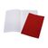 Office Focus Pressspanheft FSC A4 5 mm kariert, mit Rand, rot, 10 Stk