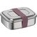 Thermos TC SANDWICH BOX Brotdose 0.8 Liter Edelstahl, silber / rosa