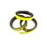 supermagnete Supermagnet Magnetband gelb Breite: 10mm, Länge: 1m