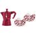 Bialetti Moka Express Set Candyland Set 1 Stk. Mokka 3 Tassen, 2 Stk. Tassen