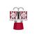 Bialetti Mini Express Set Candyland rot/weiss