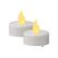 Star Trading LED Teelicht 2er Pack Paulo 0.06W, IP20, Weiss