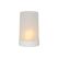 Star Trading LED Pillar Kerze Flame Kerze Outdoor, Weiss, 14.5cm, Timerfunk, 0.72W