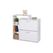 Relaxdays Schuhschrank mit 2 Klappen Weiss