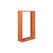 Innovesta Kaminholzregal Corten L 94 x B 35 x H 149 cm