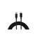 NIZE USB-Kabel C-L schwarz 1.5m 12W / 480Mbps / 3 Stück