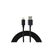 NIZE USB-Kabel A- L schwarz 1.5m 12W / 480Mbps / 3 Stück