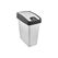 keeeper Abfallbehälter Flip-Deckel 25 l light silver, magne
