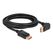 DeLOCK DisplayPort Kabel Stecker gerade zu Stecker 90° oben gewinkelt 8K 60 Hz 3 m