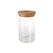 pandoo Vorratsglas 1L Glas, Bambus