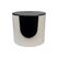 District 70 District70 Katzenklo Fuse Design Ribbed Tin Beige, inkl. Deckel