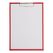 MAUL 2337025 Klemmbrett Karton, Polypropylen (PP) Rot