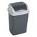 MAUL 9520587 Mülleimer 5 l Rechteckig Kunststoff, Polypropylen (PP) Dunkles Grau, Weiß