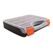 DeLOCK Sortimentsbox mit 17 Fächern 320 x 255 x 60 mm orange / schwarz