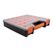 DeLOCK Sortimentsbox mit 14 Fächern 312 x 272 x 60 mm orange / schwarz