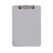 MAUL 2340582 Klemmbrett A4 Kunststoff Grau, Farbe: Grau