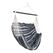 House Nordic 7801195 Hängesessel Grau, Schwarz Hängemattenstuhl