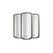 NETGEAR Orbi 970 Series Quad-Band WiFi 7, 3-Pack Quad-band (2.4 GHz / 5 GHz-1 / 5 GHz-2 / 6 GHz) Wi-Fi 6 (802.11ax) Grau Intern, Farbe: Grau, Kapazität: 2000 MB